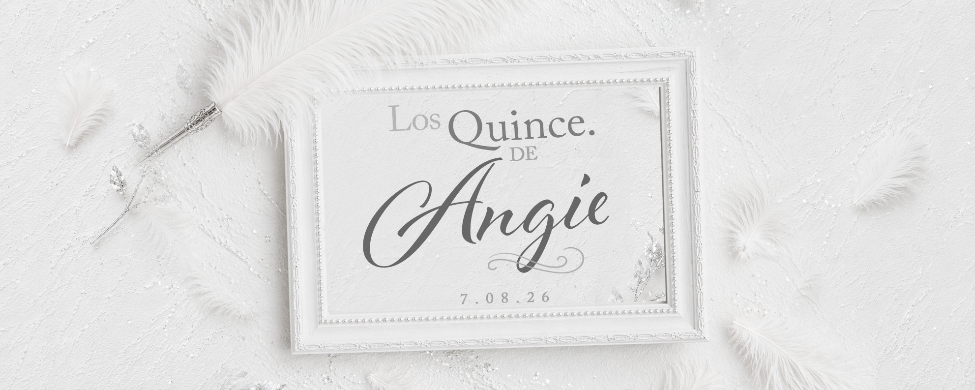 Invitación 15 años Angie